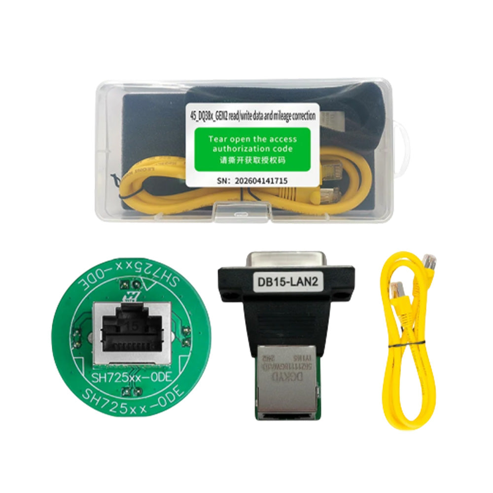 Yanhua ACDP Module 45 DQ38x GEN2 Read/Write and Mileage Correction Tool with Adapter and A60B License