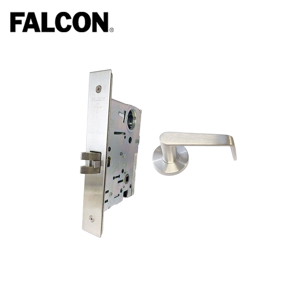 Falcon Mortise Lock Passage latchset with Dane Gala Lever - Grade 1 - 626 (Satin Chrome)