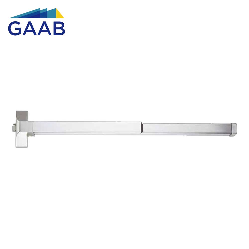 GAAB T341-04 Rim Panic Exit Device UL 10C Single Doors 42" Steel painted 3 hours Fire Rated - Grade 1