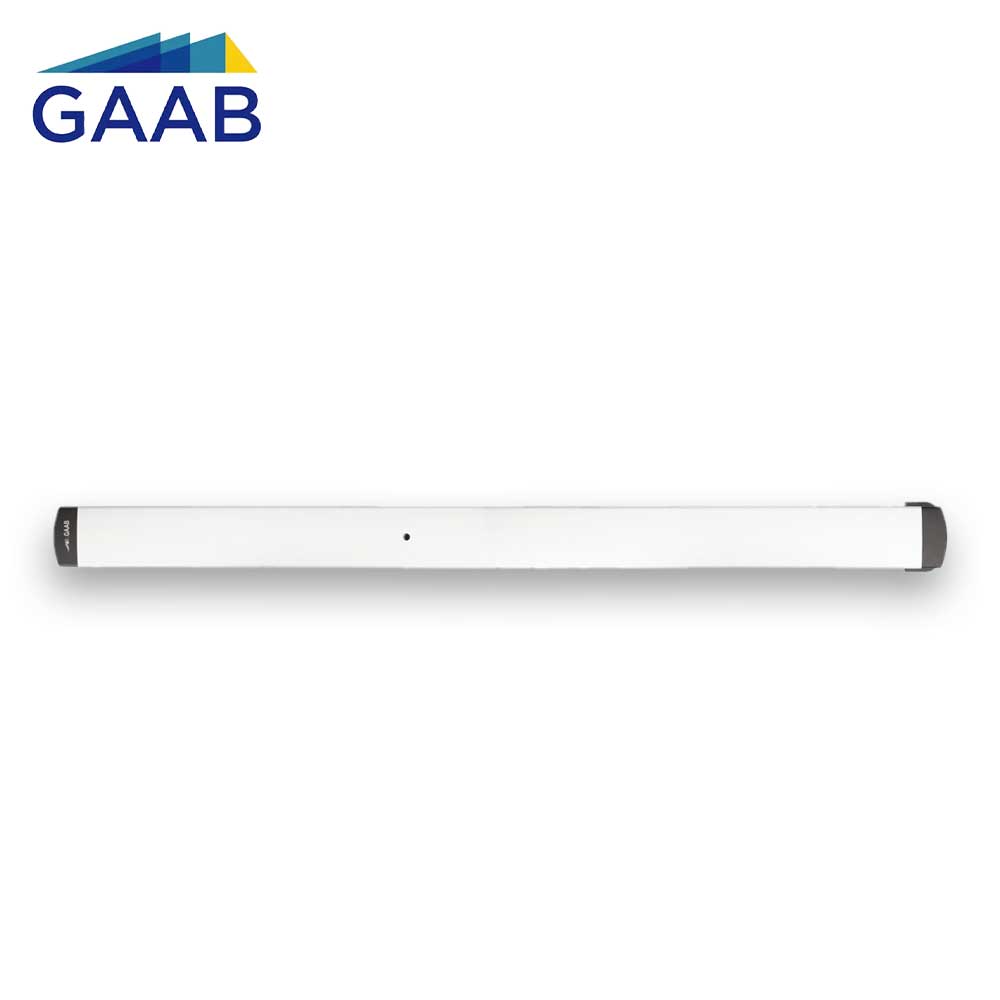 GAAB T352S02S Concealed Vertical Rod Exit Device Modular and Reversible with Switch Up to 36 Doors - Clear Anodized