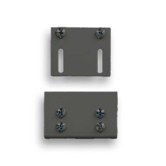 GAAB T376-01 Mounting Receiver For Rim Exit Devices - Black