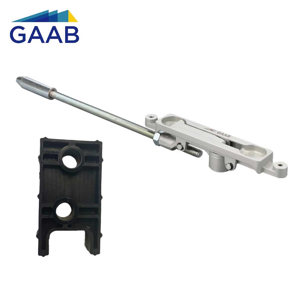 GAAB T511-12 Flash Bolt Manual Lock For Hinged Doors & Sliding Doors - Dark Bronze