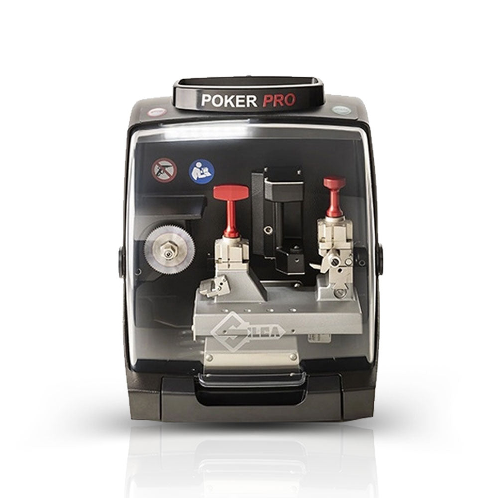 ILCO Poker Pro Automatic Key Cutting Machine for Flat and Cruciform Keys (D851467ZB)