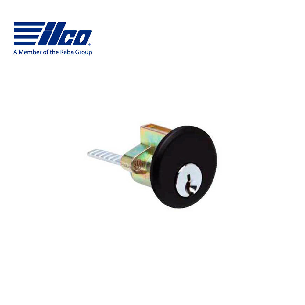 ILCO - Rim Zinc Die Cast Cylinder - 5 Pin - Schlage C - KD - BLK - Black - Grade 1
