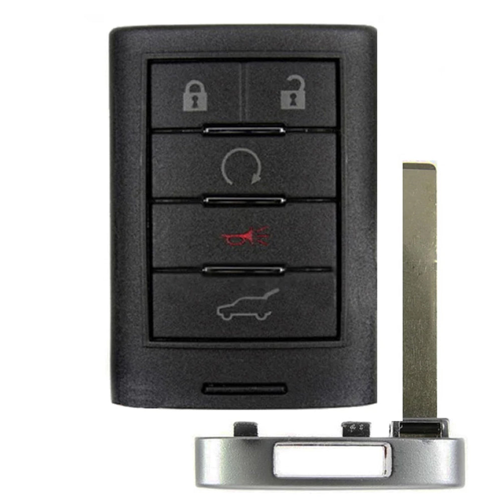 2010 - 2015 Cadillac SRX Smart Key 5B Fob FCC# NBG009768T - 22865375