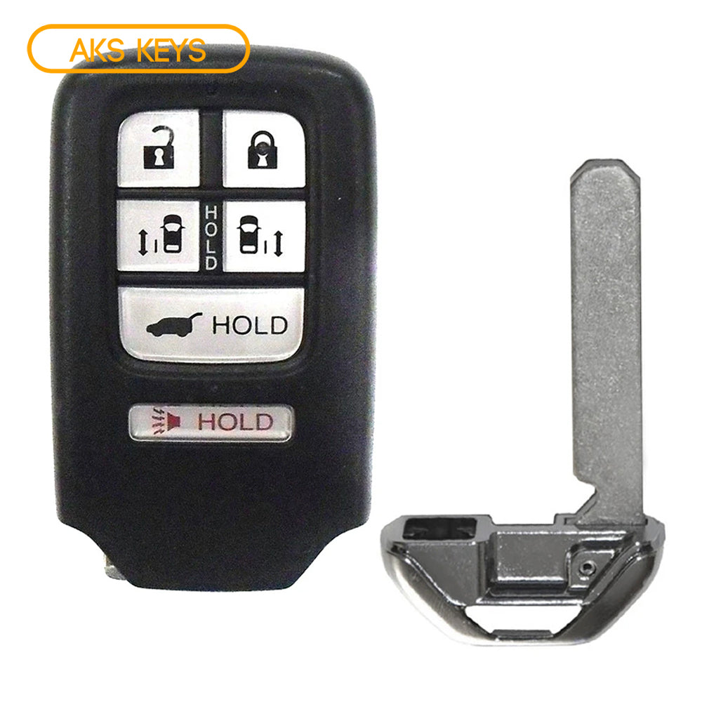 2014 - 2017 Honda Odyssey Smart Key 6 Buttons FCC# KR5V1X