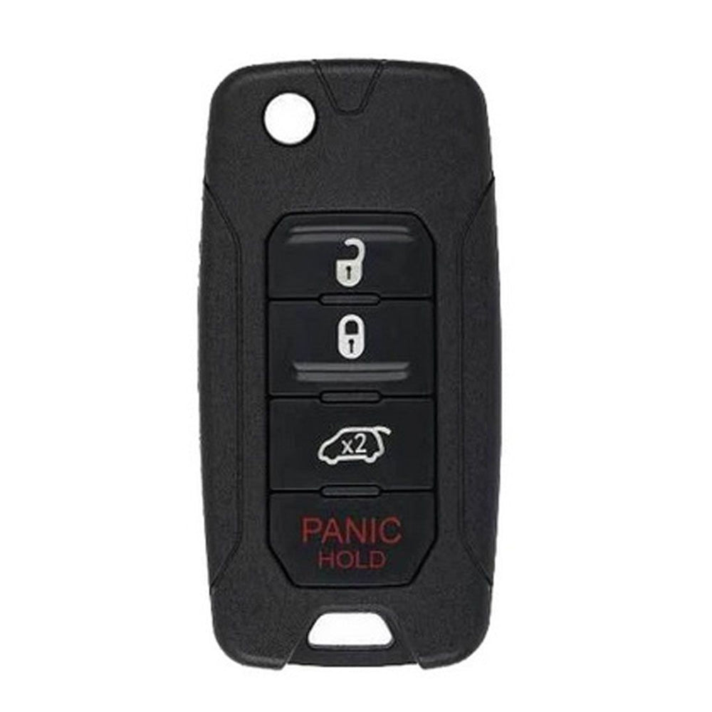 2017 Jeep Renegade Flip Key Fob 4B FCC# 2ADFTFI5AM433TX - Aftermarket