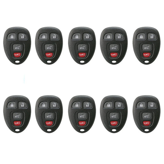GM Remote Shell Pad 4B for FCC# OUC60270 & OUC60221 (10 Pack)