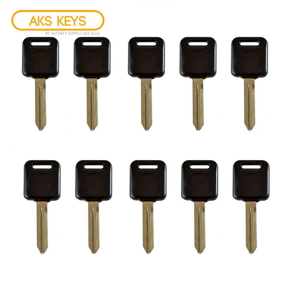 1999 - 2006 Nissan Infiniti Transponder Key - 4D60 Chip - NI01T������������/ NI02T (10 Pack)