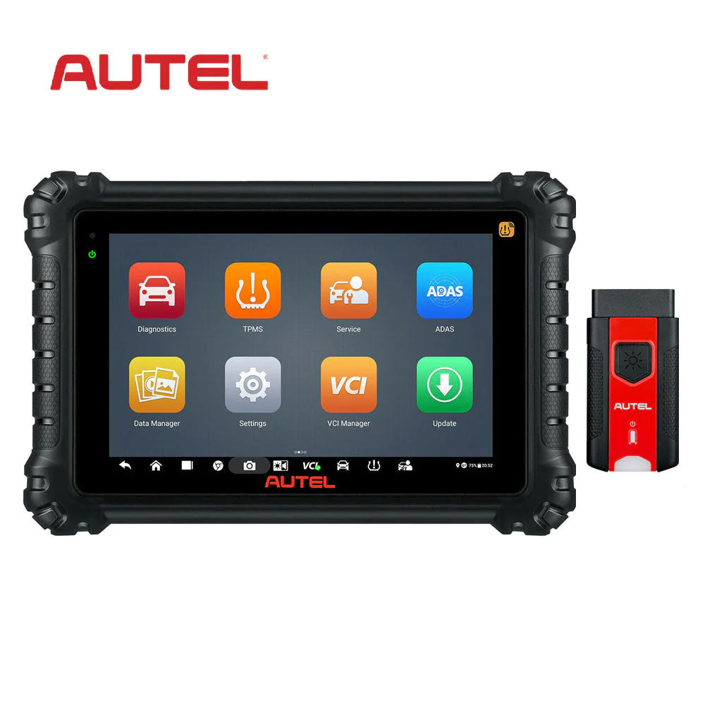 Autel MaxiSYS MS906 Pro Diagnostic Scanner and Key Programmer with Power Scan PS100 Car Battery Circuit Tester