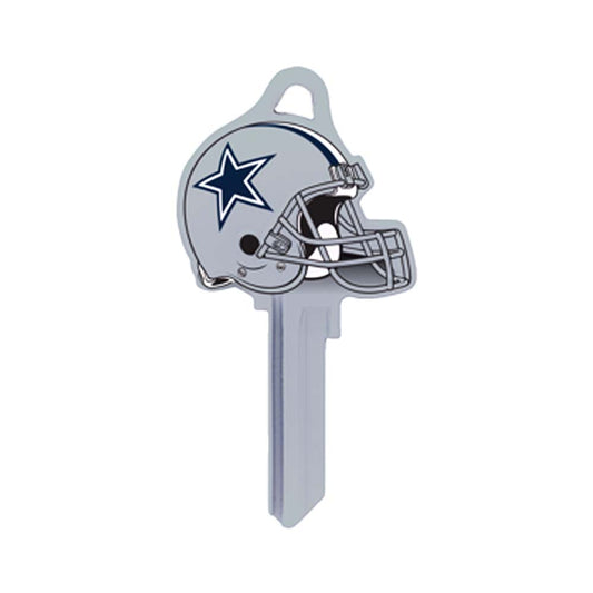 ILCO - NFL-KW1 TeamKeys - Helmet Edition Key Blank - Dallas Cowboys - Pack of 5