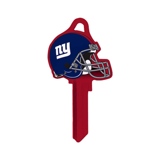 ILCO - NFL-KW1 TeamKeys - Helmet Edition Key Blank - New York Giants - Pack of 5