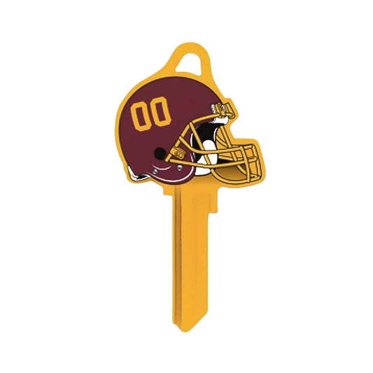 ILCO - NFL-KW1 TeamKeys - Helmet Edition Key Blank - Washington Football Team - Pack of 5
