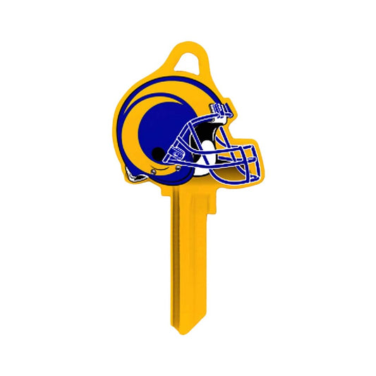 ILCO - NFL-SC1 TeamKeys - Helmet Edition Key Blank - Los Angeles Rams - Pack of 5