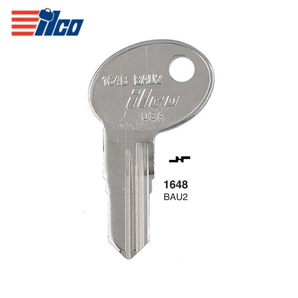 1648 Bauer Commercial & Residencial Key Blank - BUE-2 / BAU2