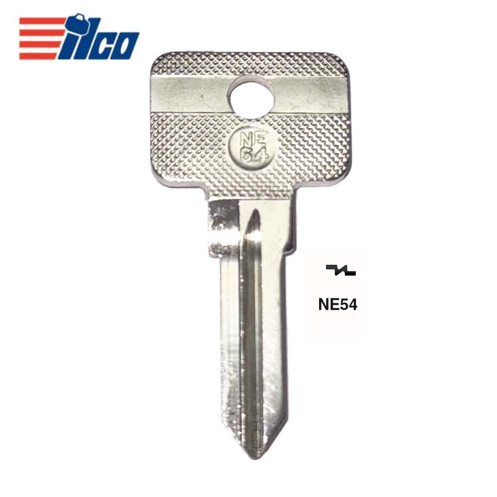 Fiat Ducati Porsche Key Blank - FI-3D / NE54