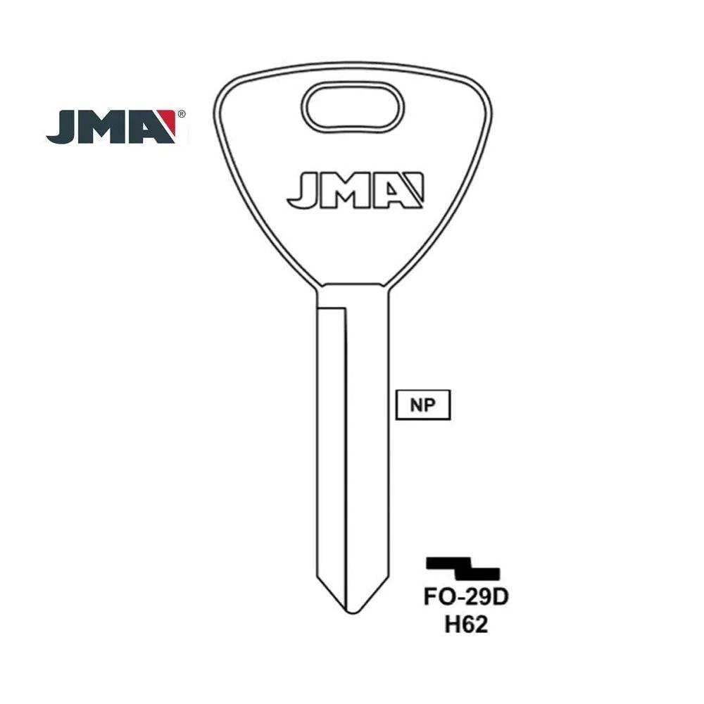 Ford Lincoln Mercury Key Blank - H62 / FO-29D