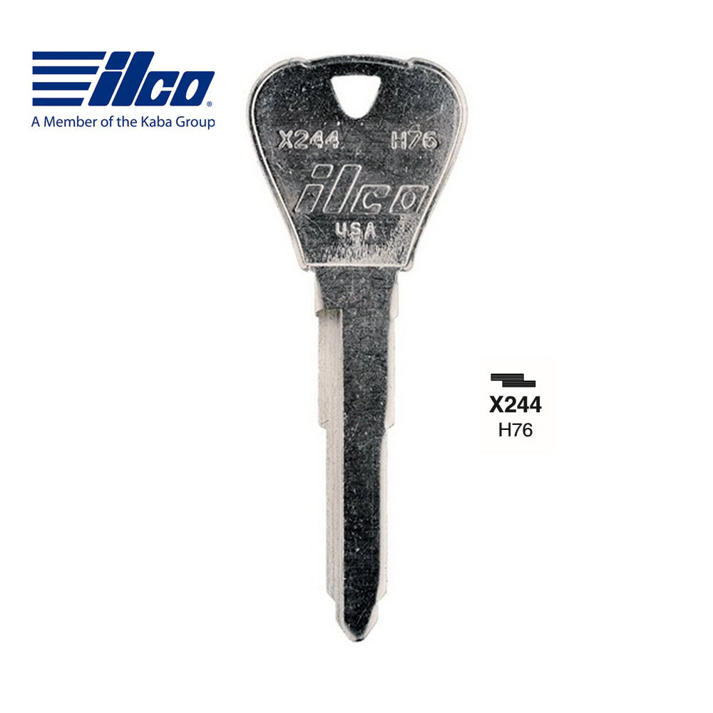 Ford Mercury International Key Blank - FO-23D / H76 (Packs of 10)