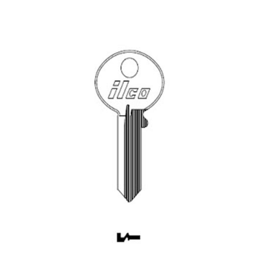 ILCO Hudson Cabinet Key Blank - 5 Pin Or Disc - H20
