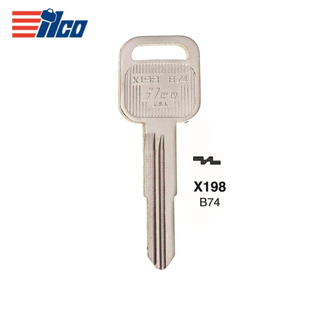Isuzu Key Blank - GM-15D / B74 (Packs of 10)
