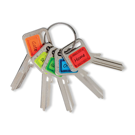 ILCO SC1 Keyway Brass Nickel-plated Bright Colored Taggy Keys (Pack of 25)