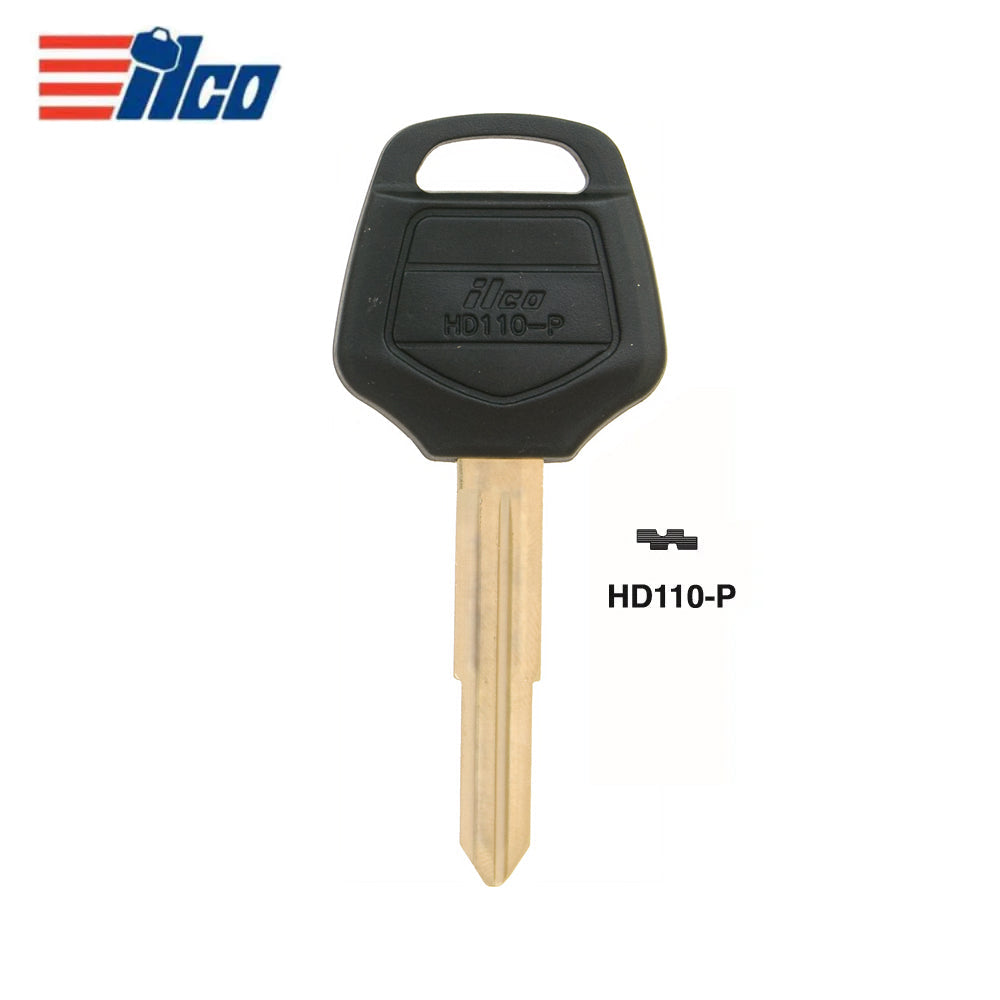 ILCO Key Blank for Honda Motorcycle HD110-P