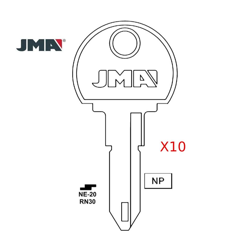 Eagle AMC Renault Key Blank - RN30 / NE-20 (Packs of 10)