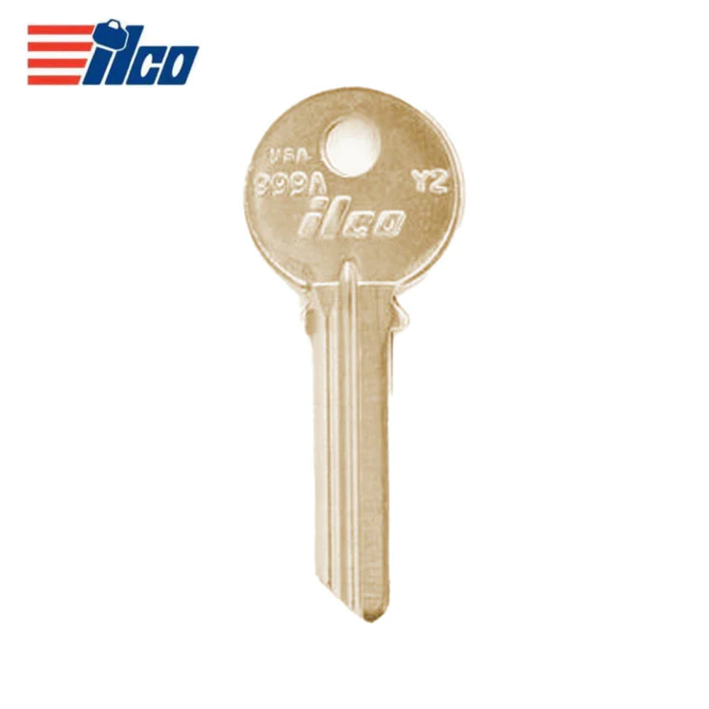 ILCO Y2-BR 6-Pin Yale Key Blank - Brass