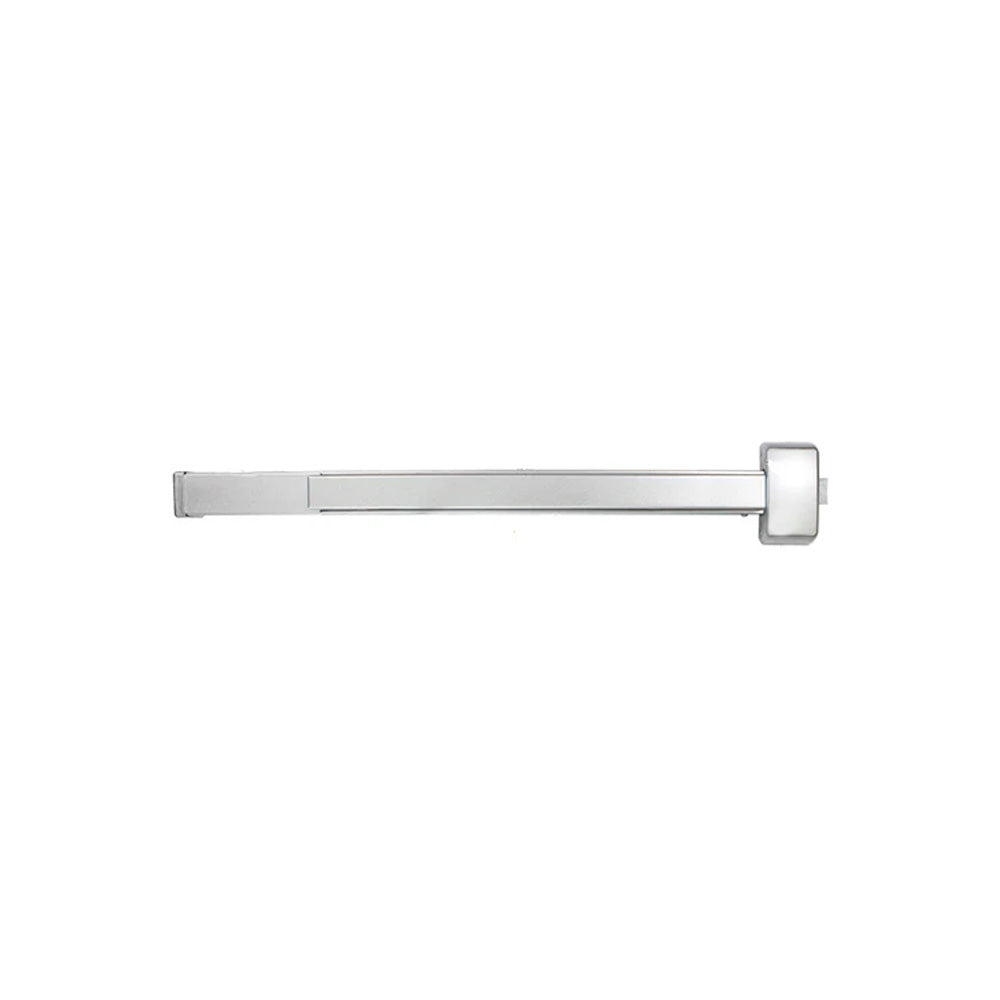 Cal-Royal - A2200EO36 - Rim Push Bar Exit Panic Device with 36" Door Width - Grade 1 - Aluminum Finish