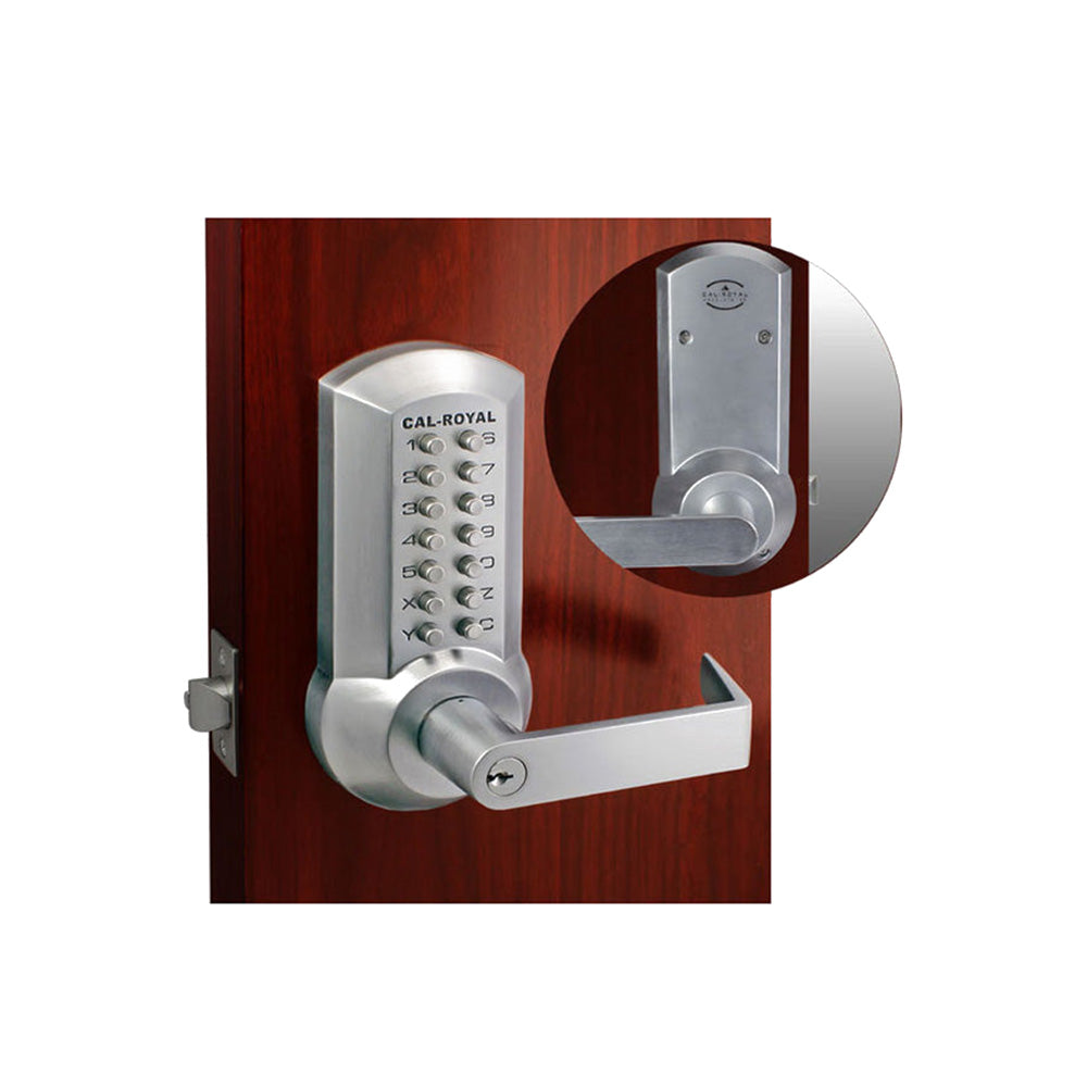 Cal-Royal - CRCODE202 - Mechanical Push Button Lock - Storeroom Function - Grade 2