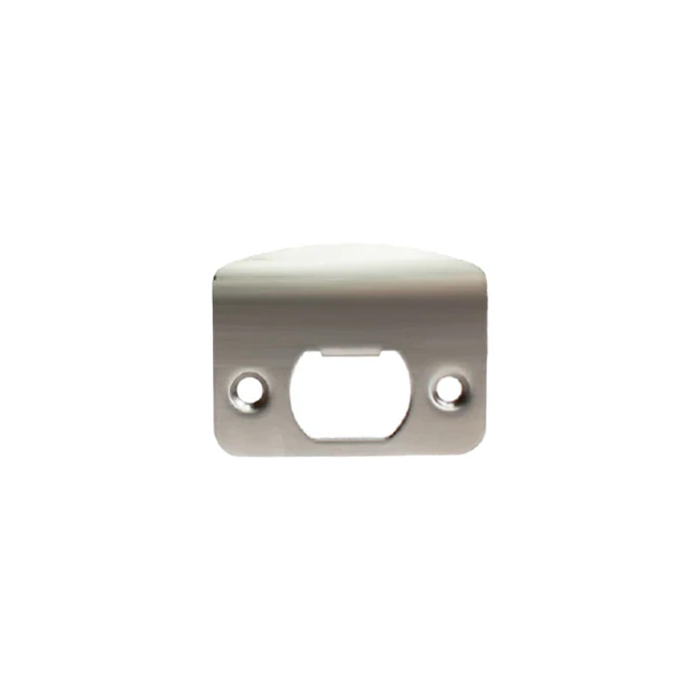 Cal-Royal - FLS - Full Lip Stike with Round Corner - US15 - Clear Coated Satin Nickel Plated (619)