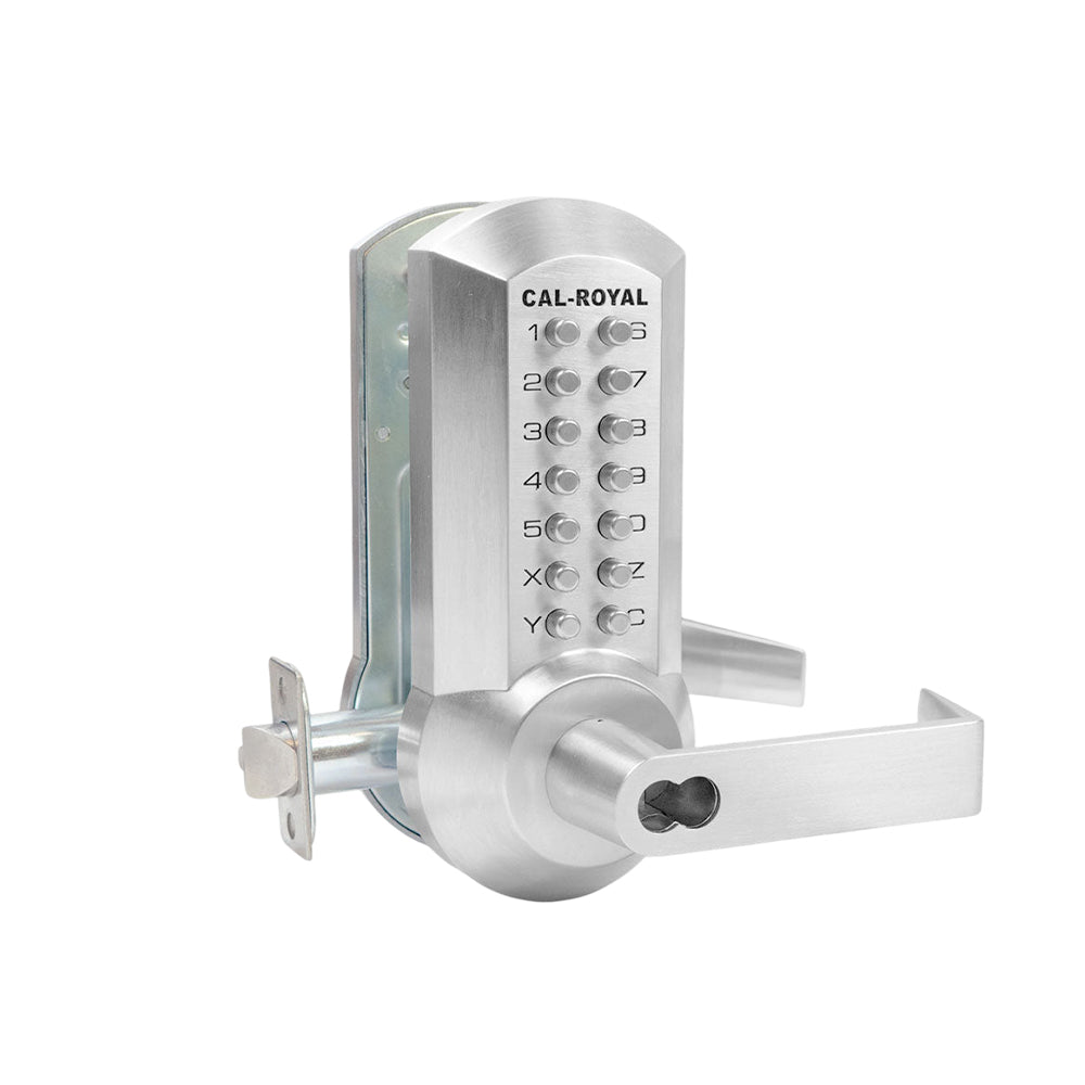 Cal-Royal - ICCRCODE202 - Mechanical Easy Code Change Exit Trim with IC Core - Storeroom Function - Grade 2