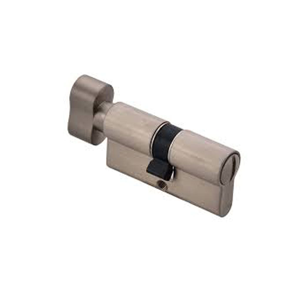 Cal-Royal - KE-P-D - Bathroom Cylinder - Length 70mm - US15 - Clear Coated Satin Nickel Plated (619)