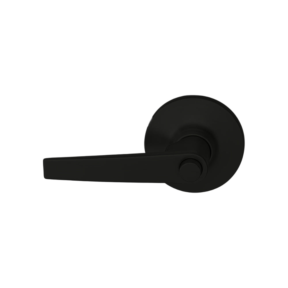 Cal-Royal - PLEN-00 - Entrance Light Duty Push Button Cylindrical Lever Set with Lenox Lever - Grade 3