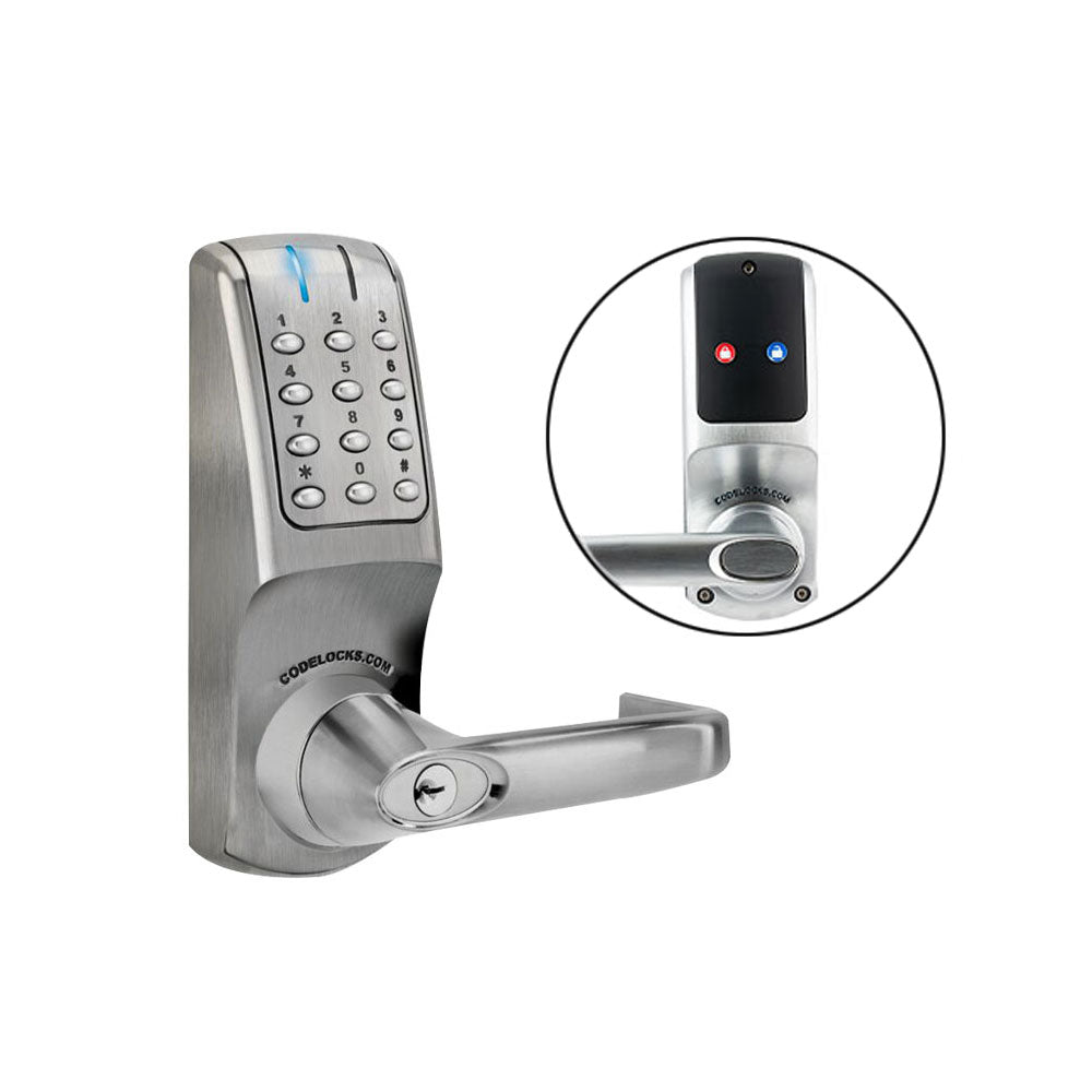 Codelocks CL5250 Electronic, Heavy Duty Mortise Lock with DND (Do Not Disturb) System for High Traffic Applications, Grade 2
