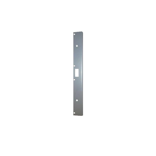 Don-Jo - AST-21341-SL - Single Hole Security Strike, 18 by 1-3/4 - Cylindrical Lock or Deadbolt - 689 (Aluminum Painted)