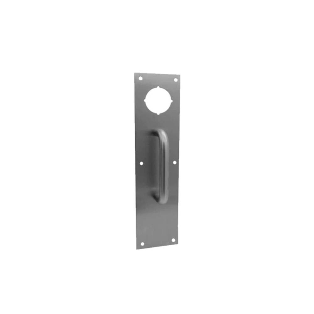 Don-Jo - CFK7015-628 - Pull Plate with Holes - 628 (Satin Aluminum Clear Anodized Finish)