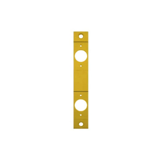 Don-Jo - CV-8624-BP - Conversion Plate 8 Length and 1-1/4 Width - BP (Bright Brass Plated Clear Coated Finish-632)