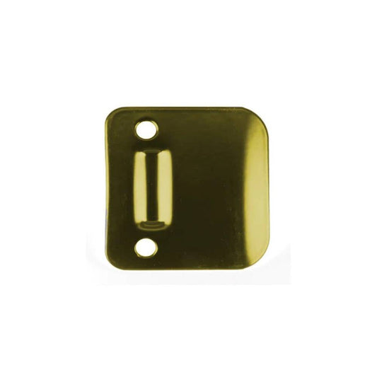 Don-Jo - D9175-605 - Extended Lip Dimple Strike 18 Gauge Steel 2-1/4 Height and 1-3/4 Width - 605 (Bright Brass Finish)