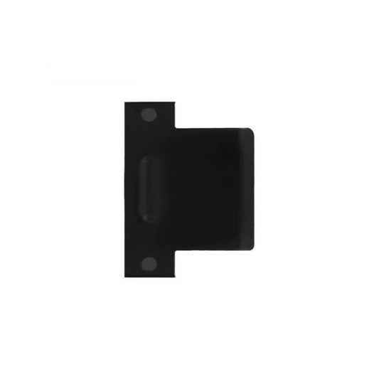 Don-Jo - DEST-102-622 - Extended Lip Dimple ASA Strike 18 Gauge Steel and 4-7/8 Height - 622 (Flat Black Coated)