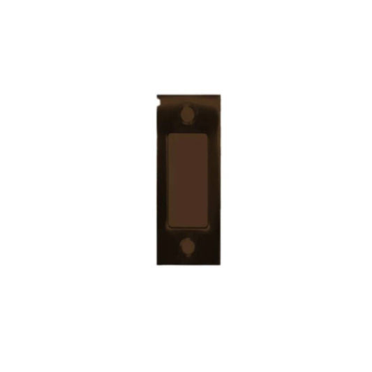 Don-Jo - DS-234-DU - Deadbolt Strike 2-3/4 Height and 1-1/8 Width - DU (Duronodic Brown Coated)