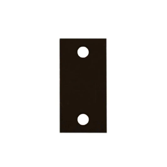Don-Jo - EF-161-TG-DU - Latch Filler Plate 2-1/4 Length and 1-1/8 Width - DU (Duronodic Brown Coated)