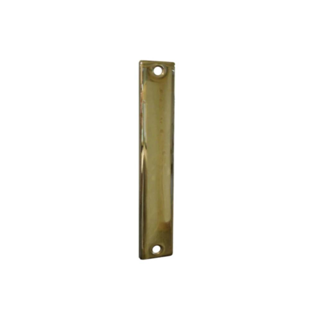 Don-Jo - EF-86-BP - Mortise Edge Filler Plate 8 Length and 1-1/4 Width - BP (Bright Brass Plated Clear Coated Finish-632)