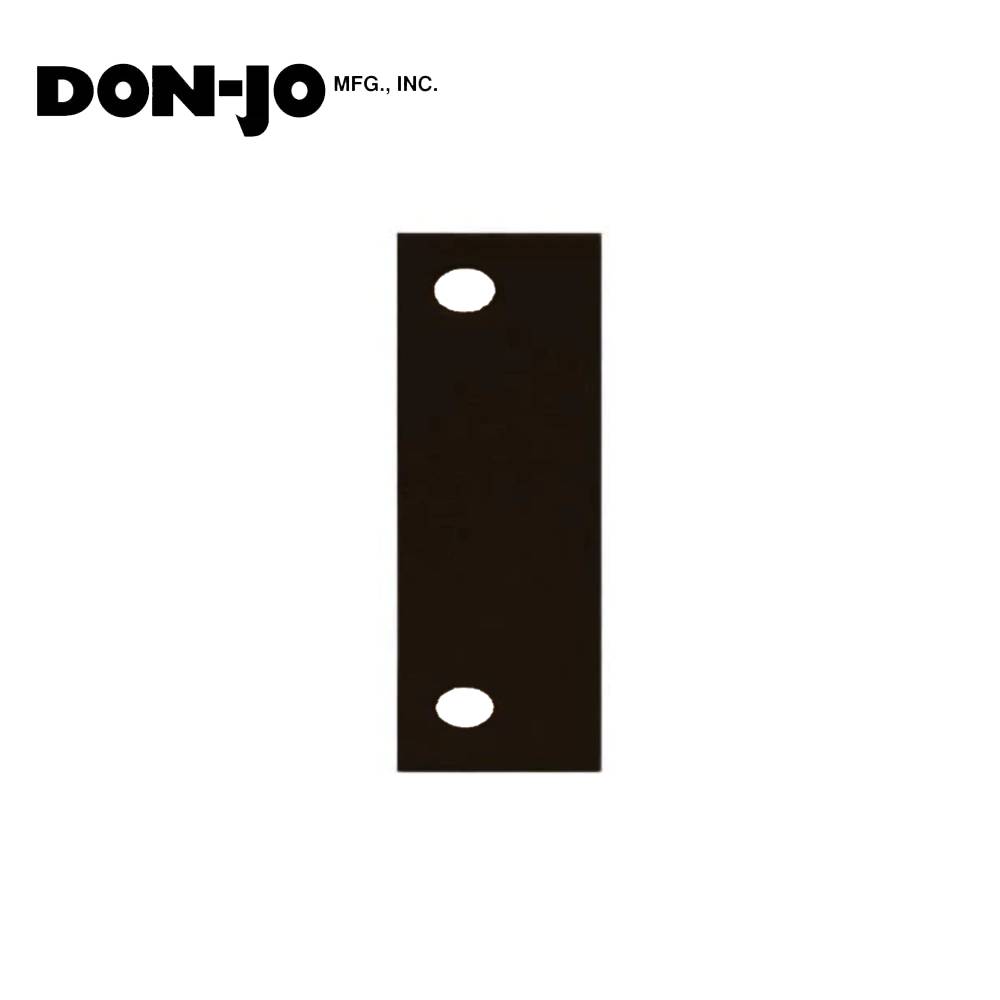 Don-Jo - FF-50-DU - Frame Hinge Filler Plate 5 Length and 1-5/8 Width - DU (Duronodic Brown Coated)