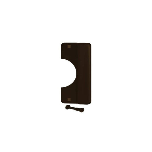 Don-Jo - LELP-208-EBF-DU - Latch Protector for Outswinging Doors - DU (Duronodic Brown Coated)