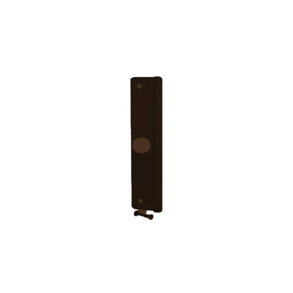 Don-Jo - LP-312-EBF-DU - Latch Protector for Outswinging Doors - DU (Duronodic Brown Coated)