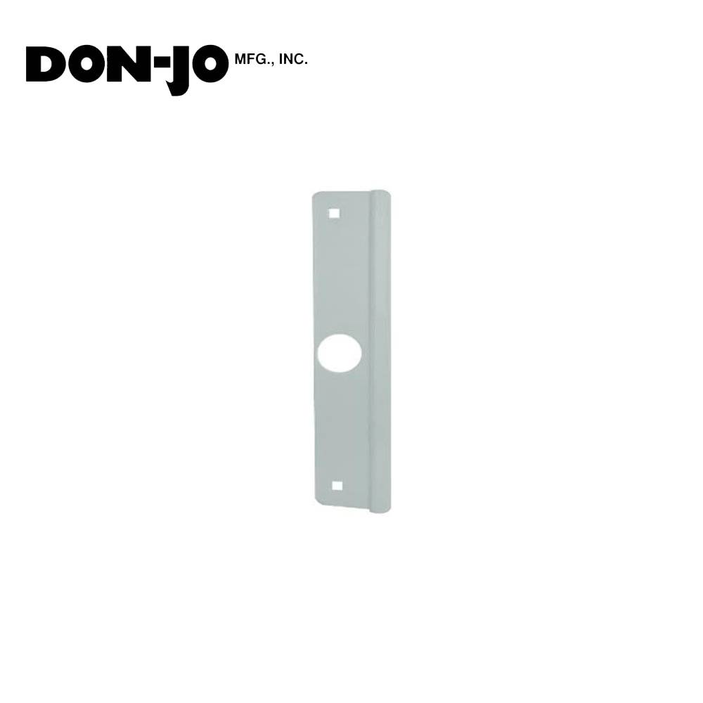 Don-Jo - LP-312-SL - Latch Protector for Outswinging Doors - SL (Aluminum Painted Finish-689)