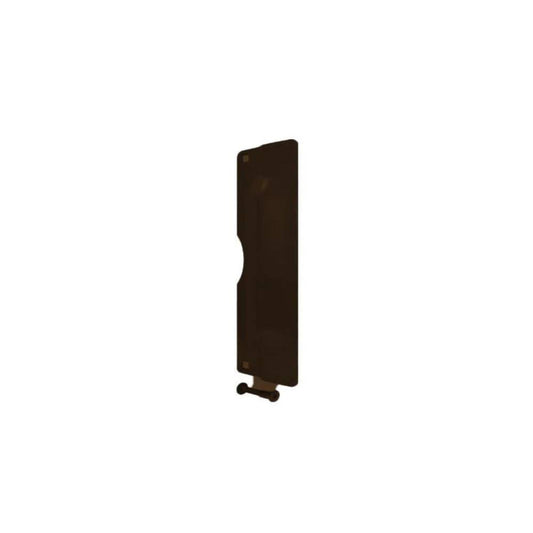 Don-Jo - PLP-211-EBF-DU - Latch Protector for Outswinging Doors - DU (Duronodic Brown Coated)