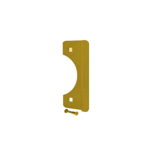 Don-Jo - SLP-206-EBF-BP - Short Type Latch Protector - BP (Bright Brass Plated Clear Coated Finish-632)