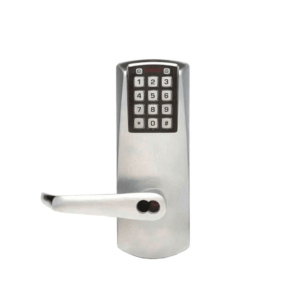 Dormakaba PowerPlex - P2000 Series Electronic Pushbutton Cylindrical Lock with Key-In-Lever